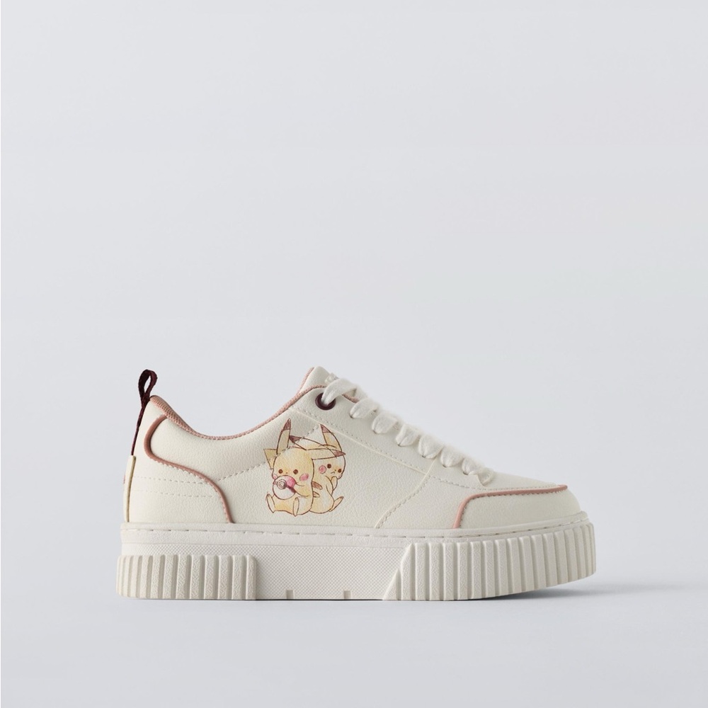 BNWT Zara Pikachu Pokémon Trainers size 2